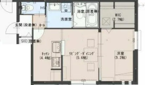 シャルマン シエロ【2階】の間取り