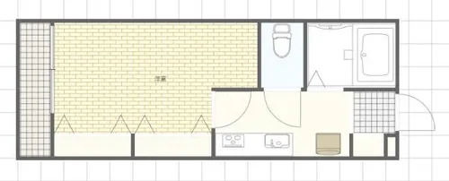 Minette Rin【2階】の間取り