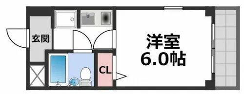 プレアール東中浜【3階】の間取り