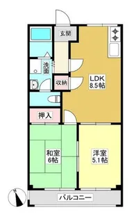 ハイツエクセル【101号室】の間取り