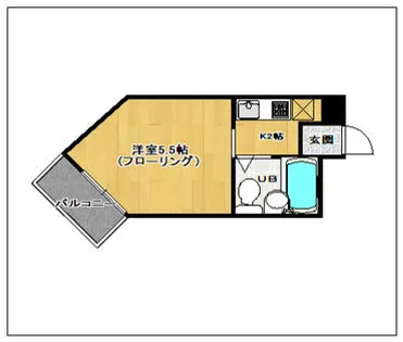 香椎エクセル13【1階】の間取り