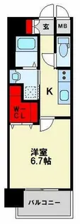 RISO CORE【12階】の間取り