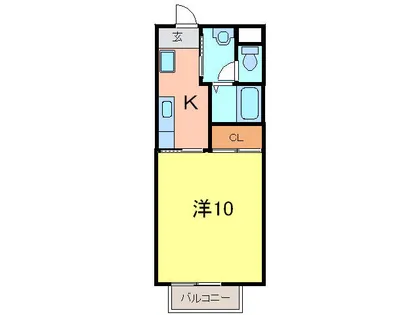 風見鶏Ⅱ【1階】の間取り
