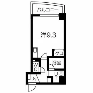 プリミエール篠木【3階】の間取り