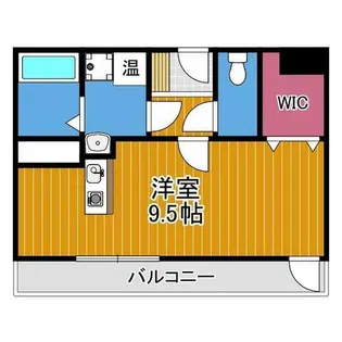 Grow Gold【2階】の間取り