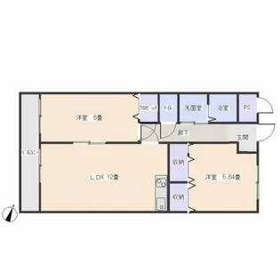 フォレスティ【103号室】の間取り