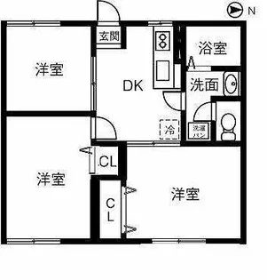 フォーブル A【101号室】の間取り