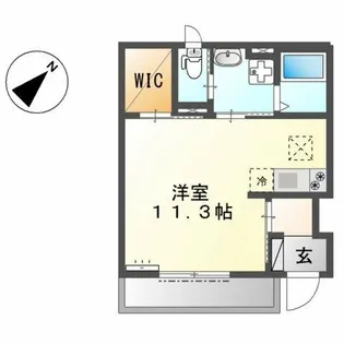 ジュビリー【1階】の間取り