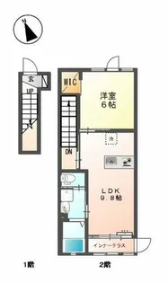 ラシーダ【2階】の間取り