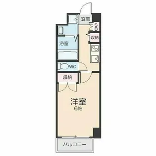 グランイル丹後【4階】の間取り