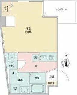 サン・名駅南ビル【10階】の間取り