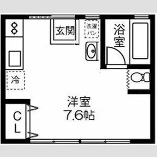七福神 PARTⅡ【1階】の間取り