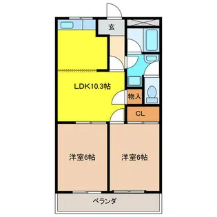 セフティ上坂【3階】の間取り