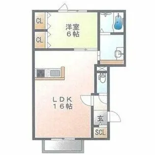 グランドルチェ【1階】の間取り