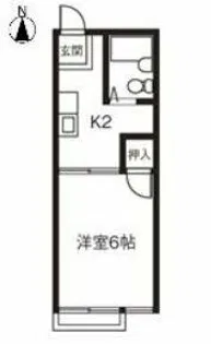 アネックス1【101号室】の間取り