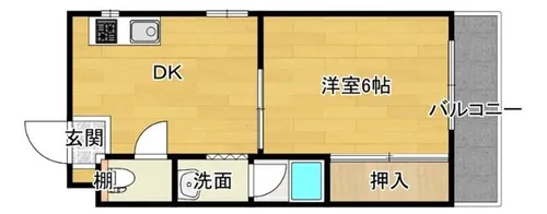 SENSE東淀川【3階】の間取り