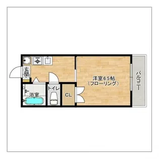プラザ雑餉隈【301号室】の間取り