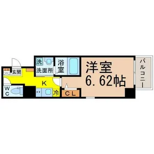 Z・R名駅【9階】の間取り