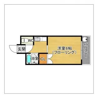 ウイングプラザ【307号室】の間取り