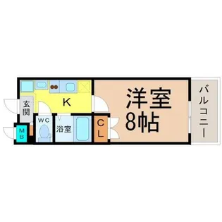 パルティール上前津【10階】の間取り