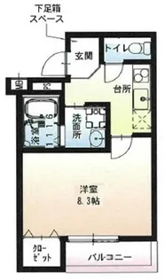 大阪府池田市石橋4丁目【アパート】の間取り