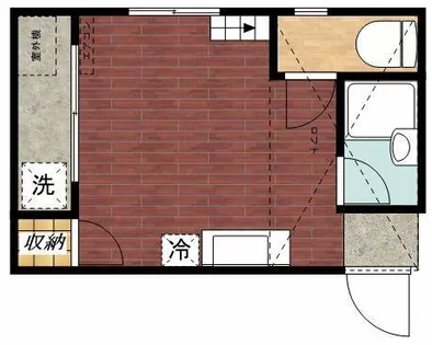 リバティハイツ西公園【203号室】の間取り
