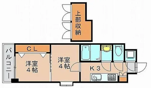 オリエントNo.88 マリナゲートサンズ【3階】の間取り