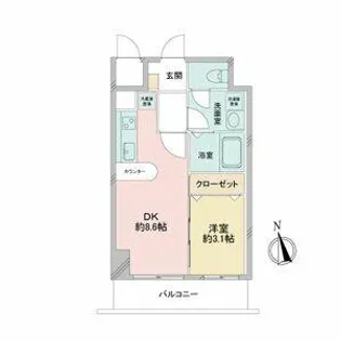 La Douceur今池【8階】の間取り