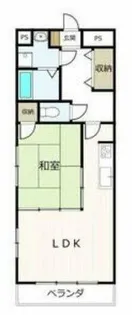 グランドヒルズ入場3番館【303号室】の間取り