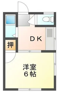 ムーンライト門真【2階】の間取り