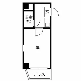 アップルコート春日井【203号室】の間取り
