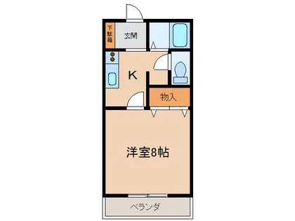 サン・friends池之内【1階】の間取り
