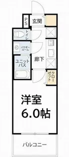プレサンス西九条シティベイ【4階】の間取り