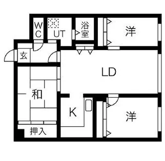 ラ・ヴェルト円山【5階】の間取り