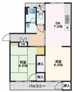 カノープス千里【C2L号室】の間取り