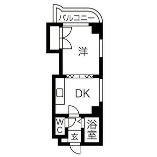 プレジール山鼻【6階】の間取り