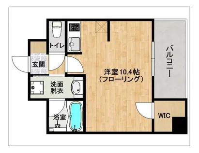タワーズ香椎駅前【402号室】の間取り