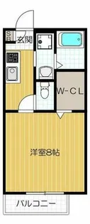 メゾンドマホロバ【2階】の間取り