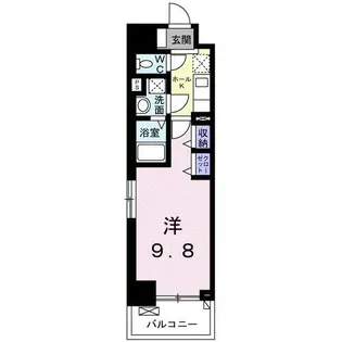 福岡県福岡市東区多の津5丁目【マンション】の間取り
