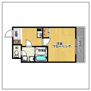 サヴォイエクセルシオール【12階】の間取り