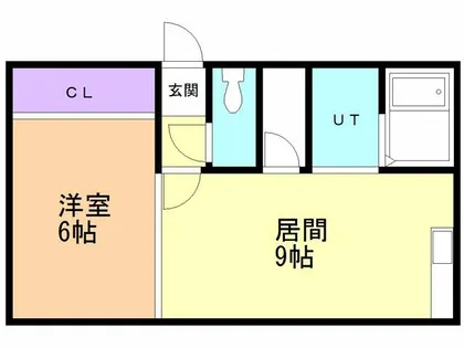シーマリン【101号室】の間取り