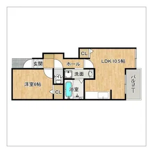 メゾン ソレイユ【1階】の間取り