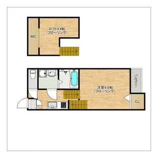 グランティアI【1階】の間取り
