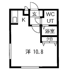 グランメール南郷14【2階】の間取り