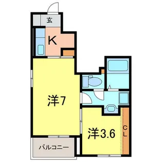 Schone2【1階】の間取り