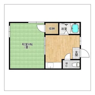 高尾コーポ【2階】の間取り