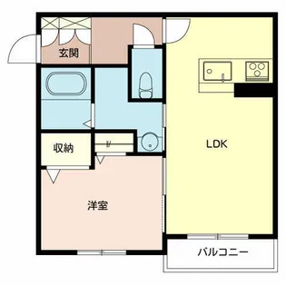 カーサ リープ【0205号室】の間取り