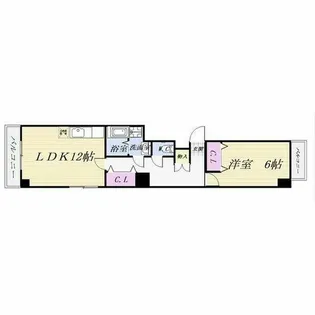 ドリーム新栄【7階】の間取り