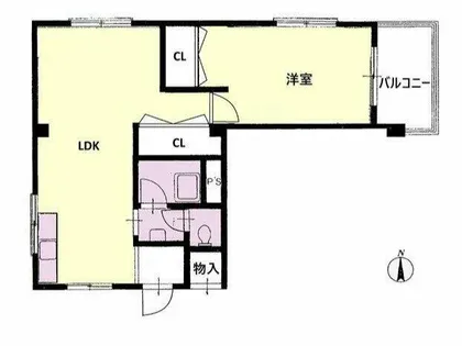 パラシオン鶴舞【4階】の間取り