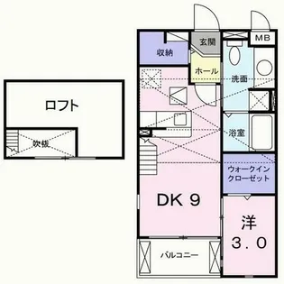 Clair N【2階】の間取り
